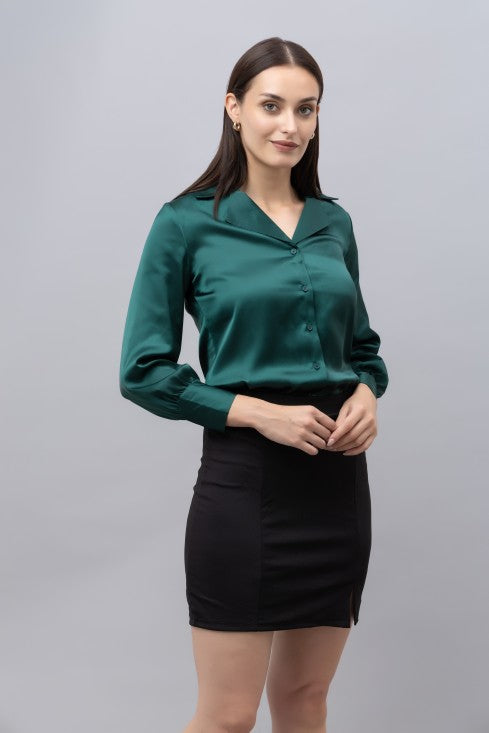 Satin Casual Shirt