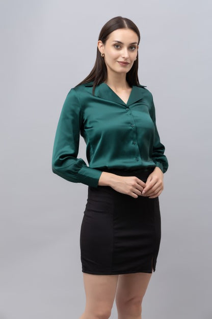 Satin Casual Shirt