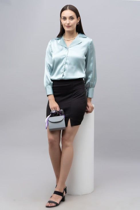 Satin Casual Shirt