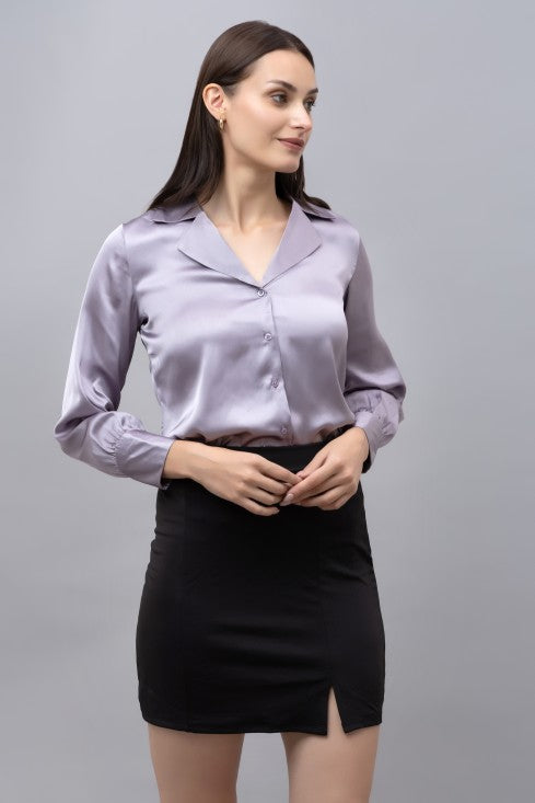 Satin Casual Shirt