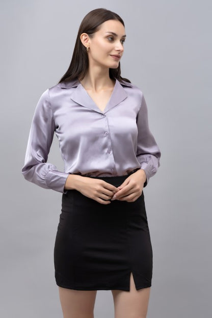 Satin Casual Shirt