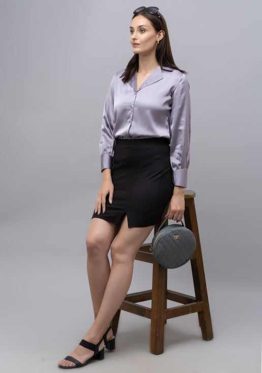 Satin Casual Shirt
