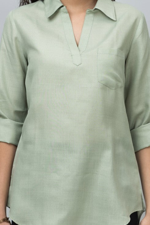 Casual Linen Tunic