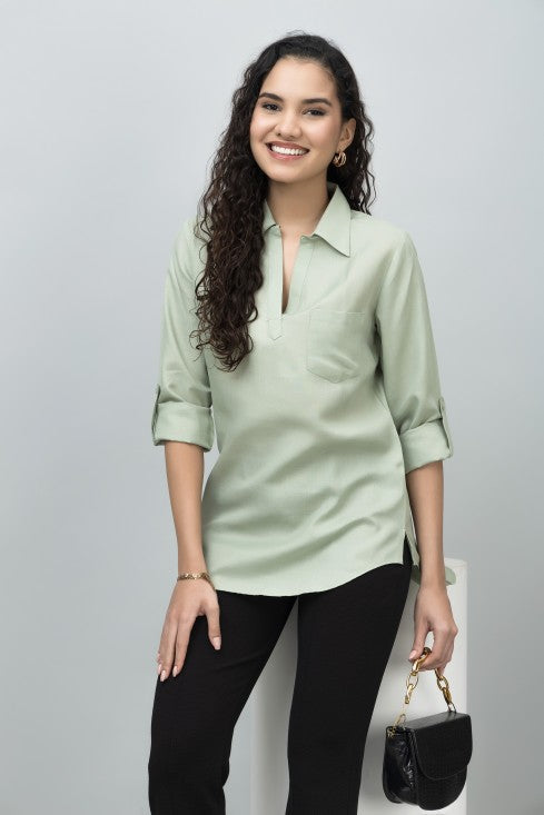 Casual Linen Tunic