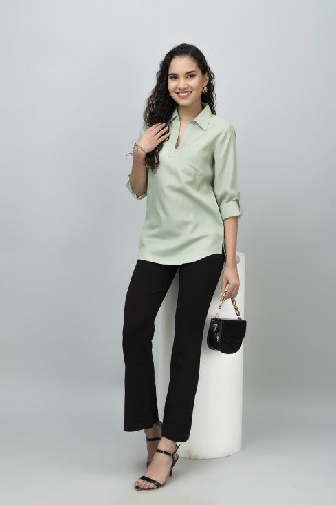 Casual Linen Tunic