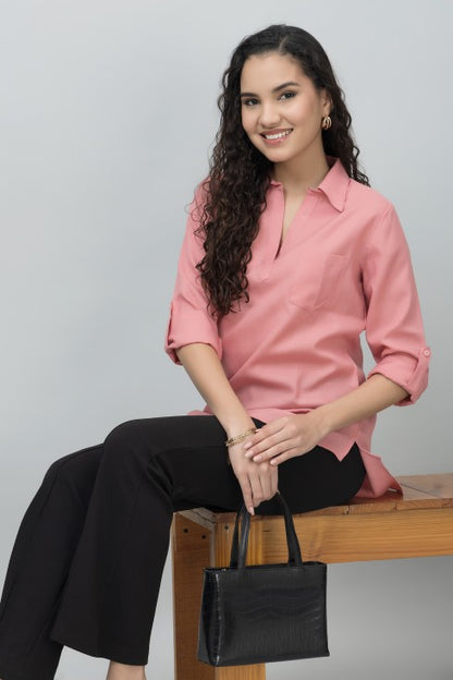 Casual Linen Tunic