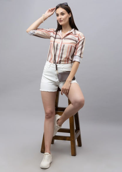 Casual Linen Printed Shirts