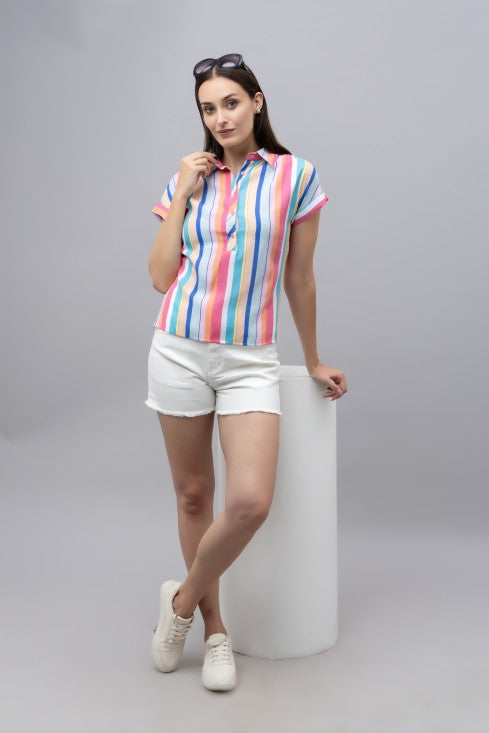 Casual Linen printed Shirt