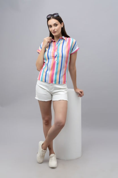 Casual Linen printed Shirt