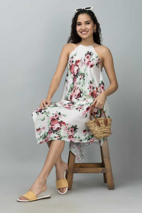 Floral Cover-Up Dress