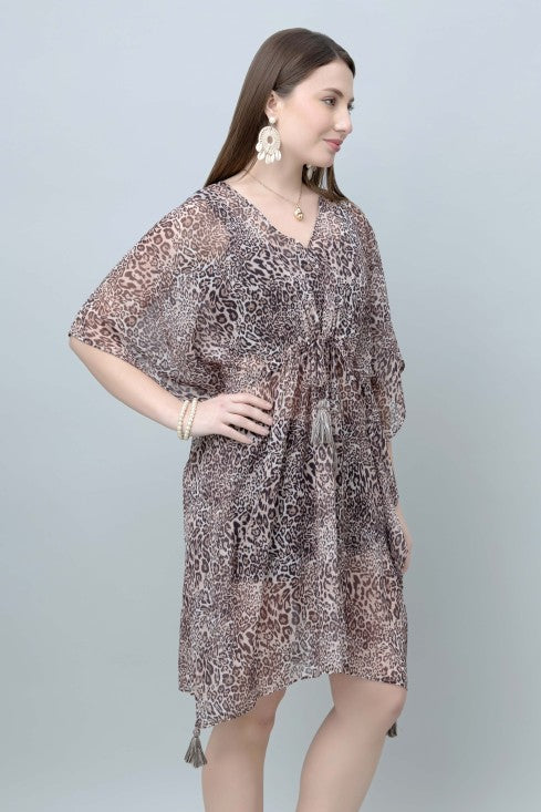 Casual Printed Kimono