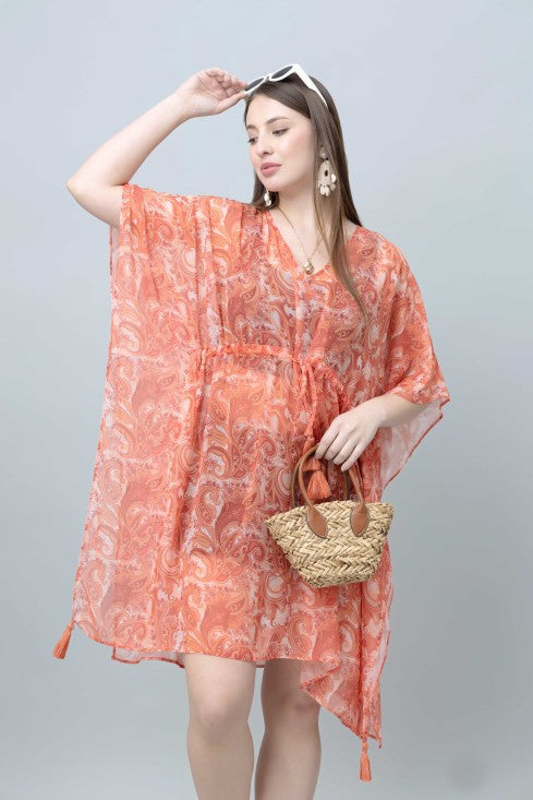 Casual Printed Kimono