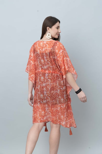 Casual Printed Kimono