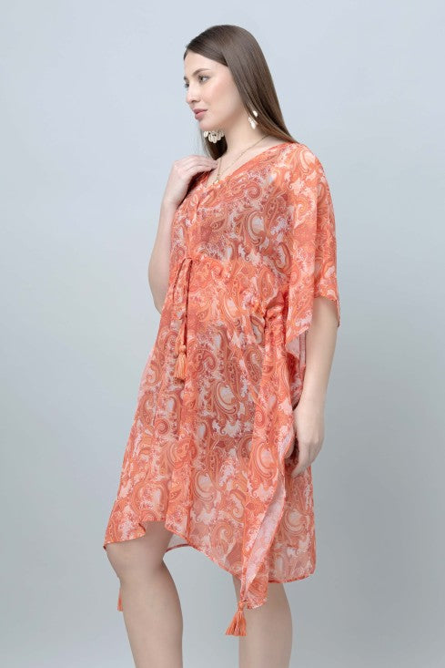 Casual Printed Kimono