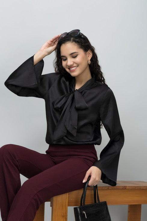 Casual Satin Top