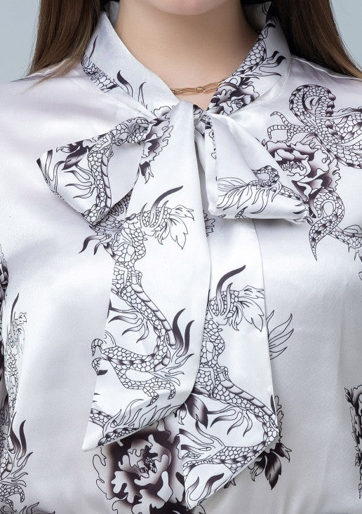 Women's Casual Satin Top
