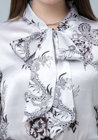 Women's Casual Satin Top