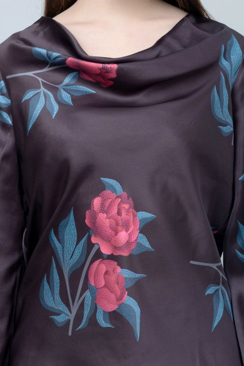 Women's Cowl Neck Top