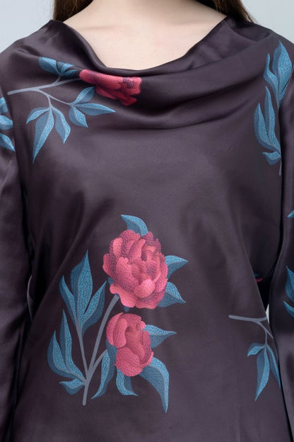 Women's Cowl Neck Top