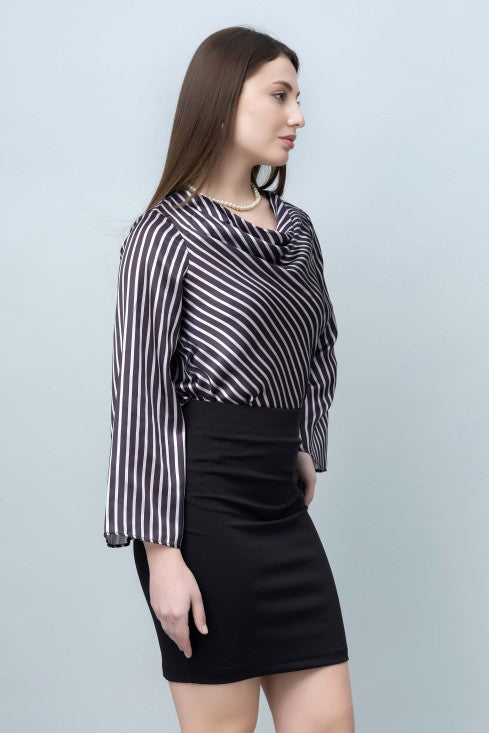 Women's Cowl Neck Top