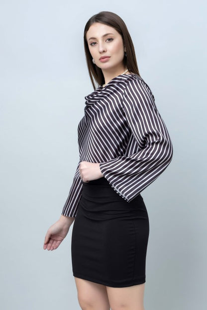 Women's Cowl Neck Top