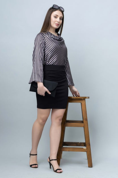 Women's Cowl Neck Top