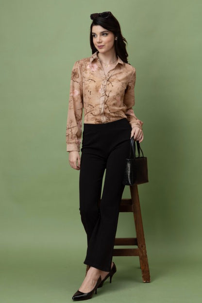 Floral Printed Casual Shirt