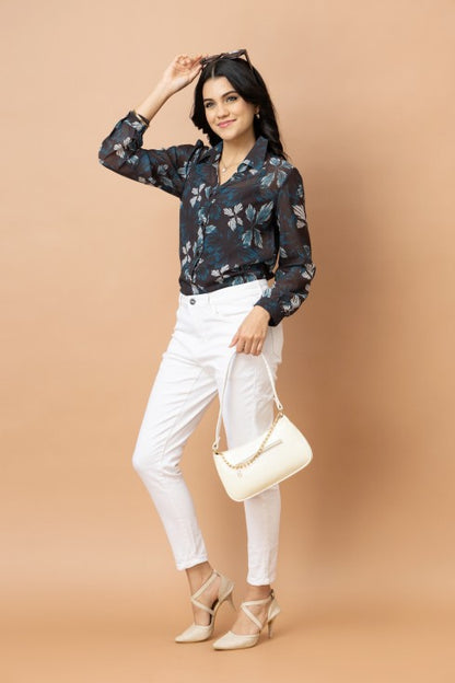 Floral Printed Casual Shirt