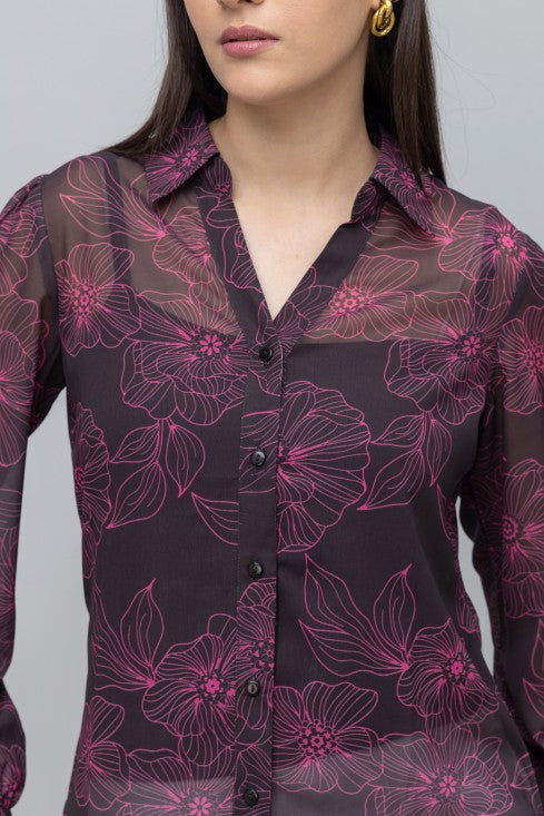 Floral Print Shirt