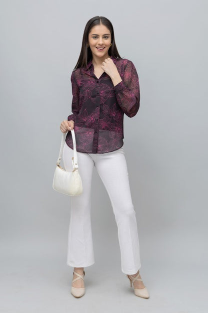 Floral Print Shirt