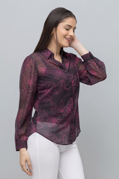 Floral Print Shirt
