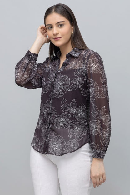 Floral Print Shirt
