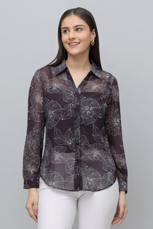 Floral Print Shirt