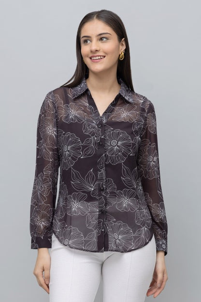 Floral Print Shirt