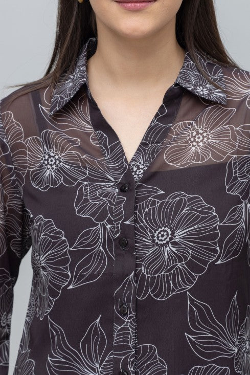 Floral Print Shirt
