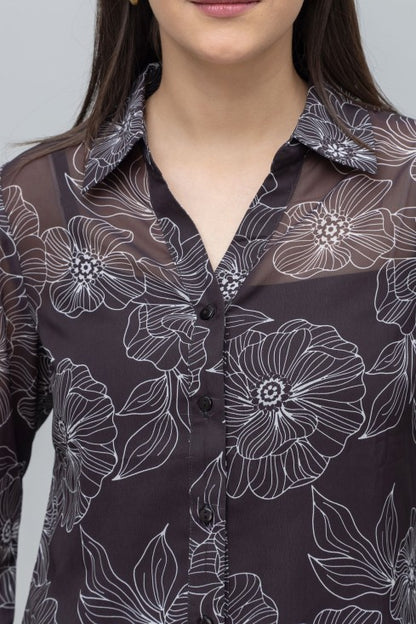 Floral Print Shirt