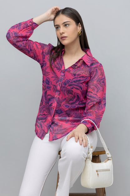 Floral Print Shirt