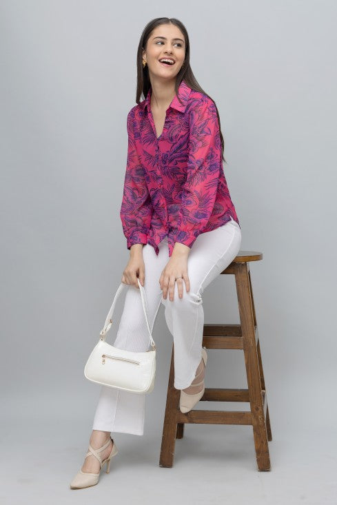 Floral Print Shirt