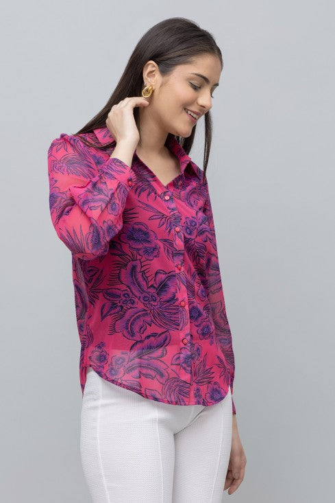 Floral Print Shirt