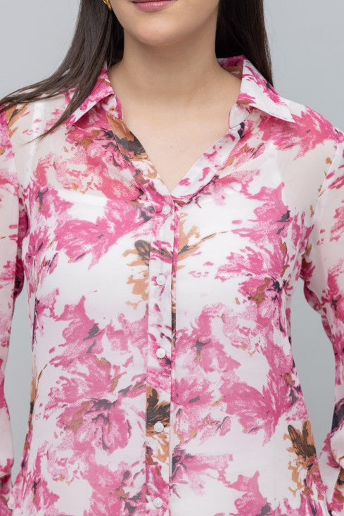 Floral Print Shirt