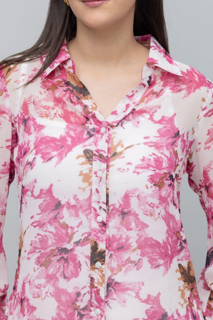 Floral Print Shirt