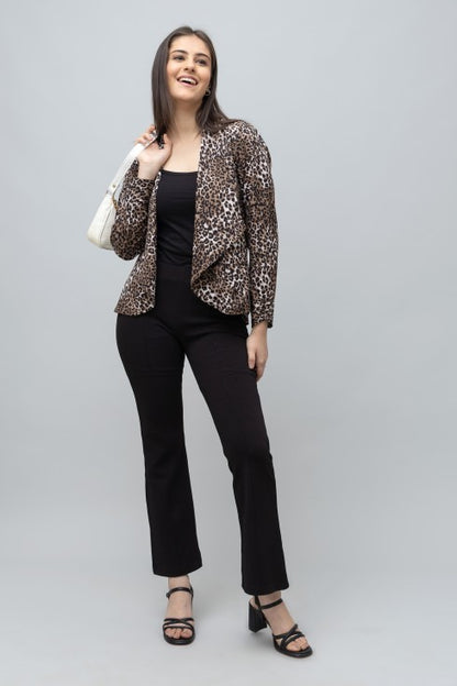 Animal Print Summer Blazer