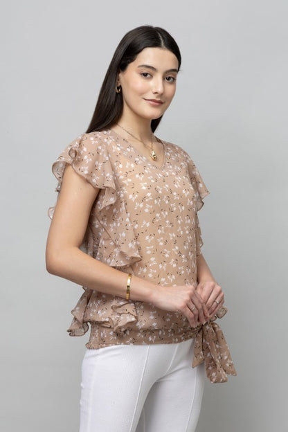 Casual Ruffle Top