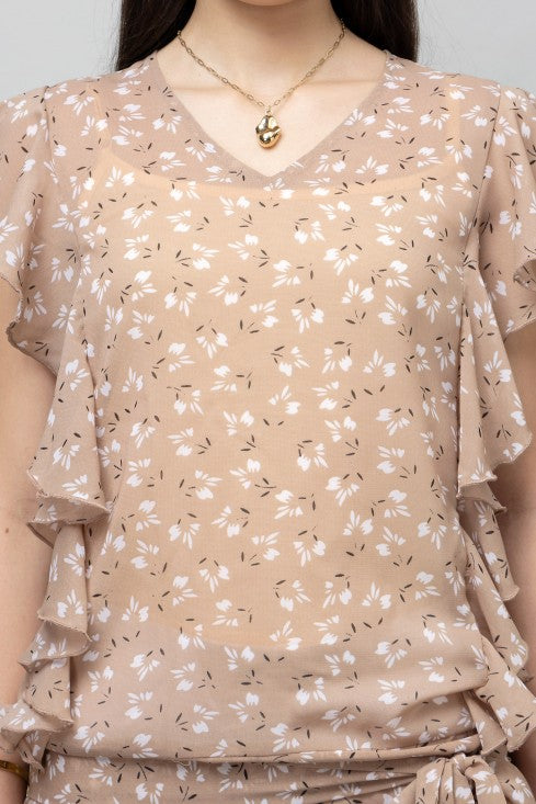 Casual Ruffle Top