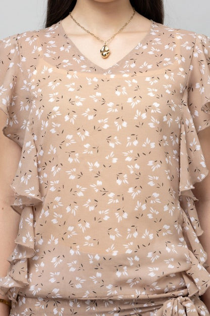 Casual Ruffle Top