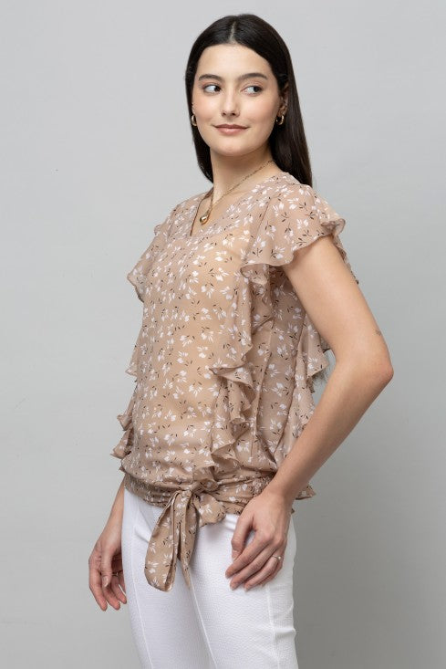 Casual Ruffle Top