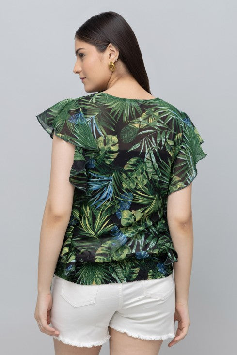 Casual Ruffle Top