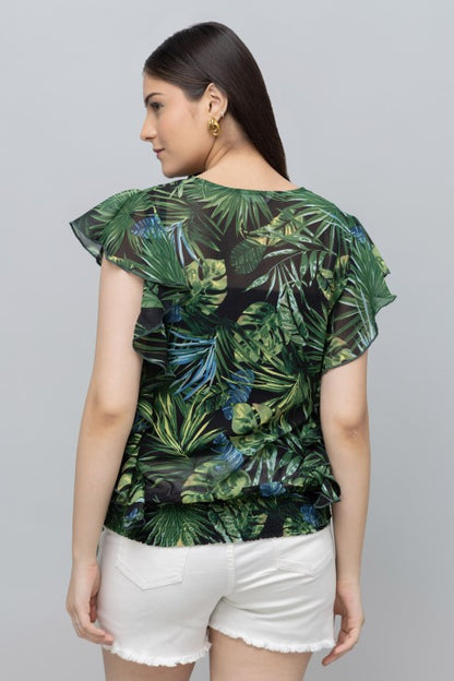 Casual Ruffle Top