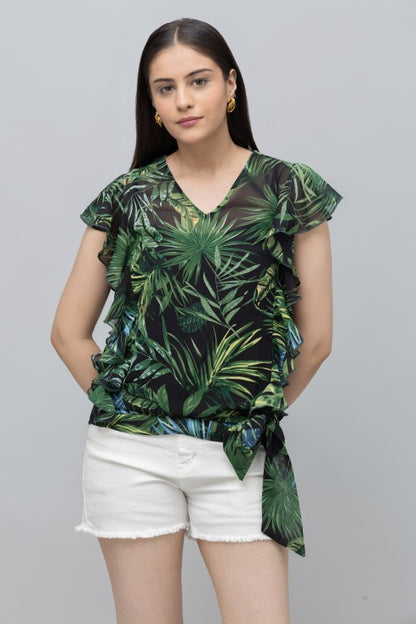 Casual Ruffle Top