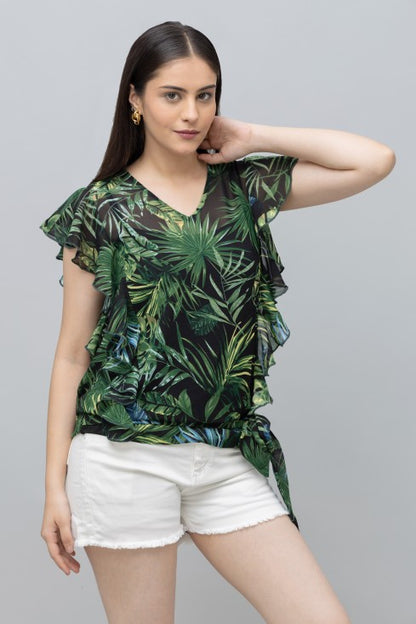 Casual Ruffle Top